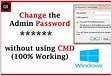 How to Change the Admin Password on Windows Serve